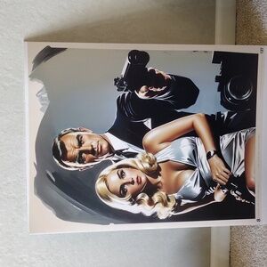 Foamcore poster James Bond, 18x24